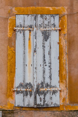 Wall Mural - Windows with wooden shutters