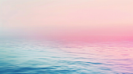 Wall Mural - water in a pastel gradient forming an abstract background