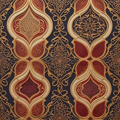 The arabic style patterns 