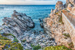 Scenic rocks in Santa Teresa Gallura, Sardinia, Italy