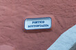 Street sign of Portico Sottopiazza, Porto Cervo, Sardinia, Italy