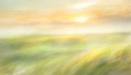  abstract blurred light watercolor fresh green eco background