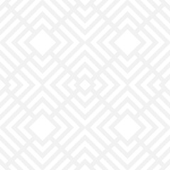 Seamless gray diamond pattern made from straight lines to create fabric and wallpaper. Geometric shapes in trendy retro style for room decoration.