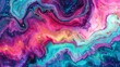 A colorful painting with a lot of different colors and swirls, AI