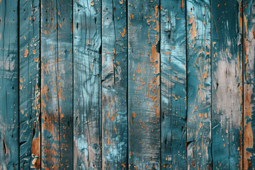 Poster - old wooden background. Created with Generative AI technology.