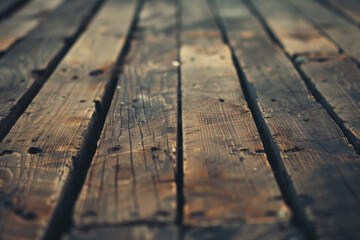 Poster - old wooden floor background. Created with Generative AI technology.