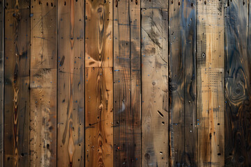 Poster - old wooden background. Created with Generative AI technology.