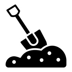 Sticker - shovel