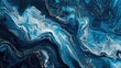 Abstract acrylic painted background. Fluid art texture, Marble abstract background. Blue and white marble pattern. Fluid art.
