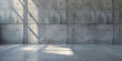 Contemporary concrete wall texture with shadow play