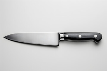 knife on a white background