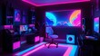 Gaming Room Elegance Where Luxury Meets Play
