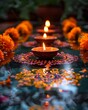  Diwali celebrations through a unique mirror shot Blend traditional elements like diyas and rangoli with modern aesthetics