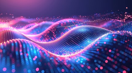 Poster - digital research on artificial intelligence, online data exchange, technological advancements in com