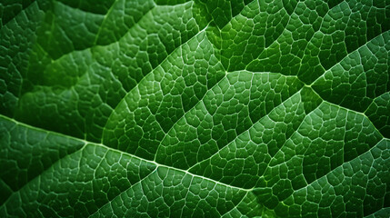 Wall Mural - Abstract green leaf texture for background