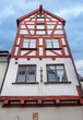 Altes Fachwerkhaus, Schmales Haus, im Fischerviertel, Ulm, Baden-Württemberg, Deutschland