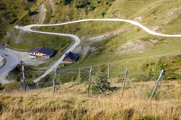 Wall Mural - Summer alpine landscape near Pale di San Martino, San Martino di Castrozza, Italian Dolomites, Europe   