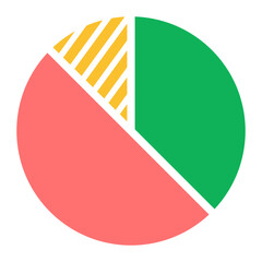 Wall Mural - Pie Chart Icon