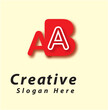 aba Three Letter Logo Creative