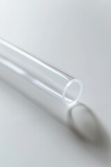 Poster - Close up of a tube of clear liquid, suitable for science or medical concepts