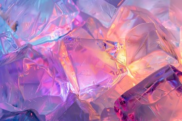 Poster - Close up of a bunch of plastic bags, suitable for environmental concepts