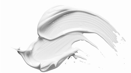 Aufkleber - Close up of white paint on white surface. Suitable for interior design projects