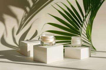Aufkleber - Containers placed on a table, suitable for various concepts