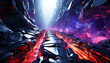abstract science fiction wallpaper design
