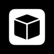 Editable cube vector icon. Part of a big icon set family. Perfect for web and app interfaces, presentations, infographics, etc