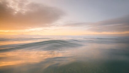 Poster - sea or ocean underwater deep nature background