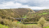 Fototapeta Londyn - Monsal Head Bridge over the River Wye