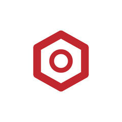 Poster - Hexagon Logo Template vector icon illustration design. Symbol design icon graphic element resources. Vector illustration with an technology theme
