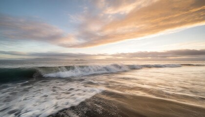 Wall Mural - water background ocean wave