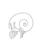 Sand Crab Coloring Page for Print. Underwater animals and Ocean Life Creatures.