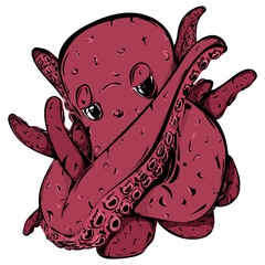 Sticker - Octopus 