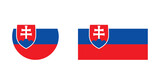 Fototapeta  - Flag of Slovakia