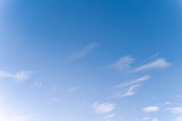 Wall Mural - Background sky gradient cloud, Bright and enjoy your eye with the sky refreshing in Phuket Thailand.