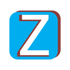 Sticker - Letter Z PNG