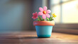 colorful_small_flowerpot
