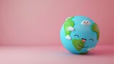 Fototapeta Pokój dzieciecy - 3D clay cartoon of planets