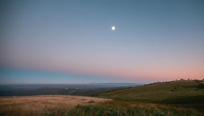 Wall Mural - night landscape