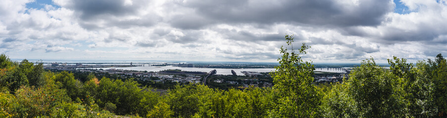 Wall Mural - panorama of duluth minnesota