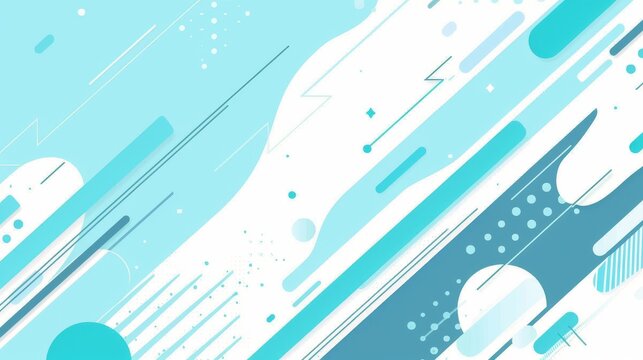 flat geometric modern background