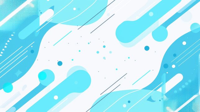 flat geometric modern background