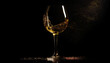 Glass, golden liquid, moving, shaking, surging, action, champagne, wine, liquor