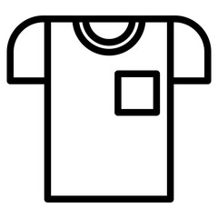 Wall Mural - t shirt icon