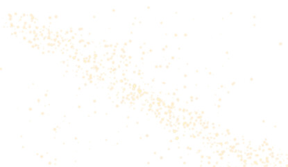Wall Mural - elegant stars dust particles glittering seamless on transparent background.