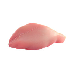 Poster - A pink plastic object on a Transparent Background