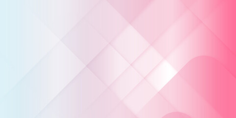 Wall Mural - Modern and seamless minimalistic soft or pastel pink abstract background,geometric shapes triangles squares stripes lines,soft gradient line geometric vector background with triangles and squares,
