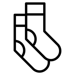 Sticker - sock icon